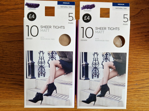 Pairs denier sheer m s - pairs,