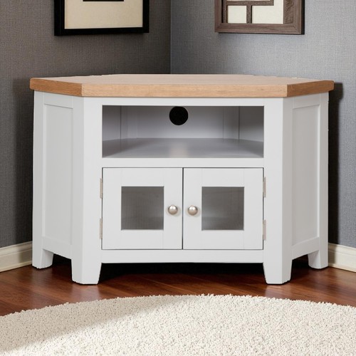 Corner stand oak solid - oak,