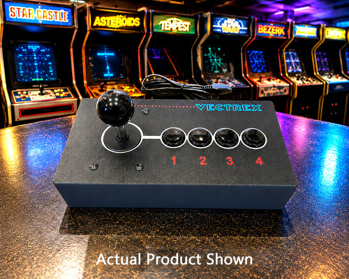 Vectrex arcade style custom - vectrex,