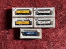 MARKLIN Z GAUGE GOODS WAGONS X 5