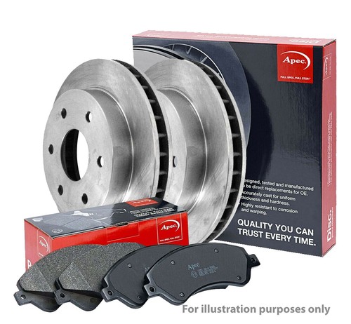 Apec front brake vented - front,