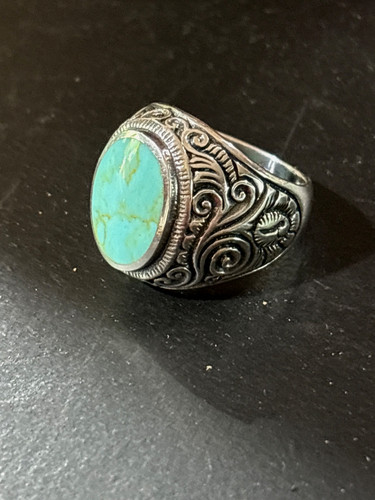 Men turquoise sterling - men's,