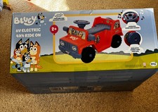Bluey Electric Jeep Car Kids Toy ride on 6V With Sounds