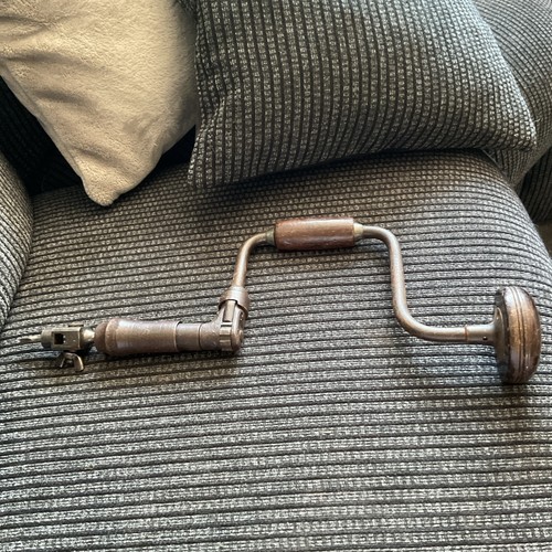 Vintage ratchet brace - ratchet,