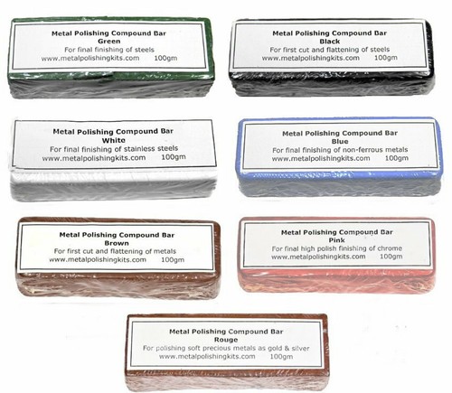 Metal polishing compound bars - metal,