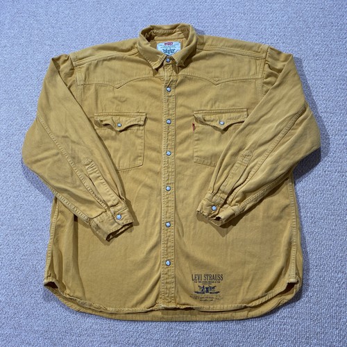 Vintage levis denim shirt - denim,