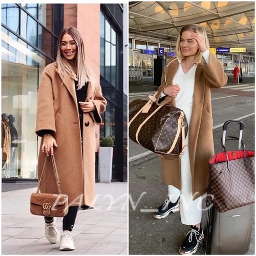 Zara camel brown - soft, long