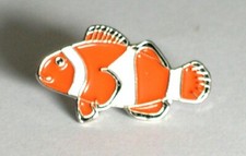 CLOWN FISH ENAMEL PIN BADGE -