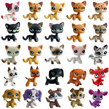 1pcs Littlest pet shop Toys bobble head short hair cats and dogs Gen 3 pets