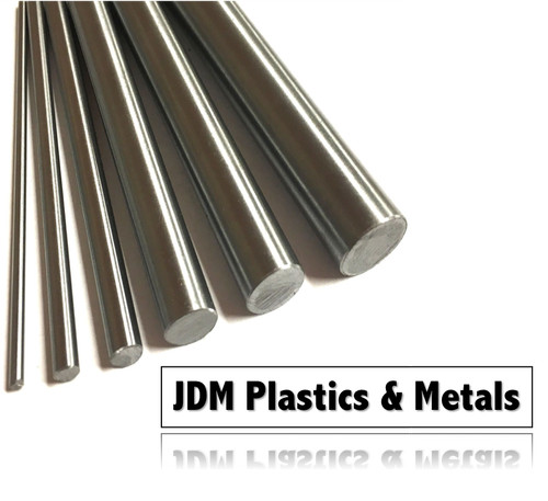 Silver steel ground shaft - silver,