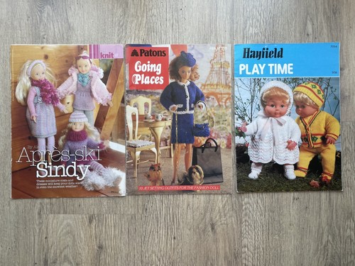 Dolls clothes knitting - dolls,