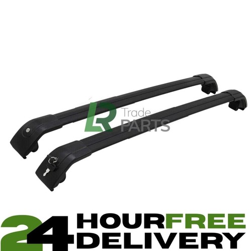 Black roof rail lockable cross - black,