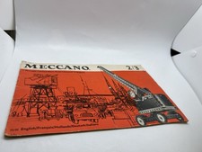 Meccano 2/3 instruction manual
