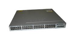 Cisco EDU-C3850-48F-L 48 Port Gigabit PoE+ C3850-NM-2-10G MODEL# WS-C3850-48P