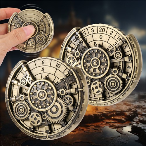 Unique gear rpg roulette metal - rpg,