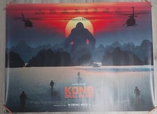 Kong Skull Island 2017 Original Cinema Quad Poster 76cm x 102cm