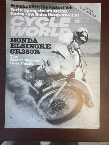 1978 honda elsinore cr250r - 1978,