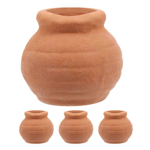 4pcs durable mini terracotta - 4pcs,