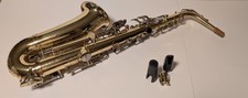 80's YAMAHA YAS-21 Alto Sax w/Original Case In Good Condition 