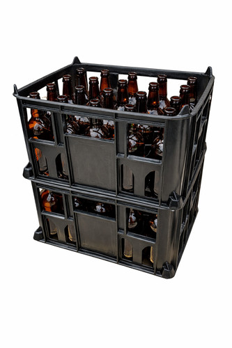 Strong beer crates and 40 - crates,