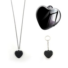 Mini voice activated recorder hidden necklace recording listening spy device 8GB