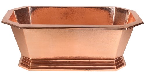Copper bathtub xanadu - bathtub, "xanadu"