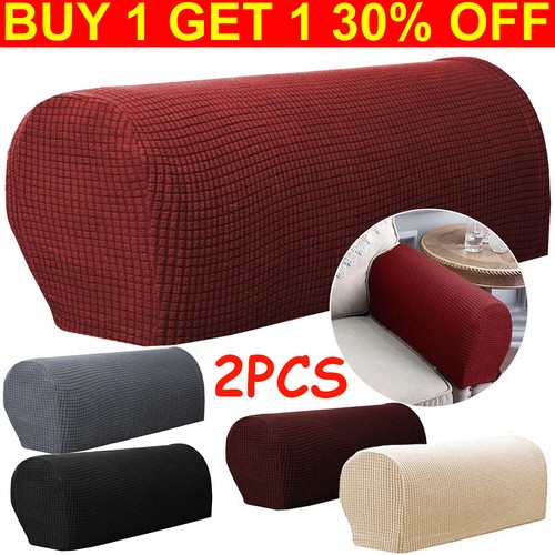 2pc velvet stretch chair - chair, arm
