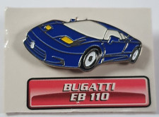 Bugatti EB 110 Blue Enamel Pin