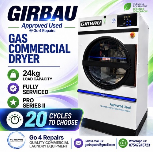Girbau gas commercial dryer - girbau,