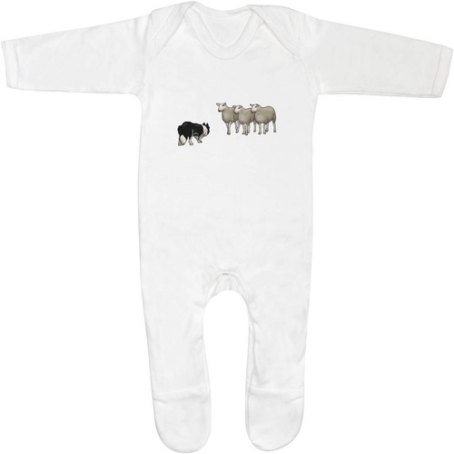 Dog herding sheep baby - 'dog,