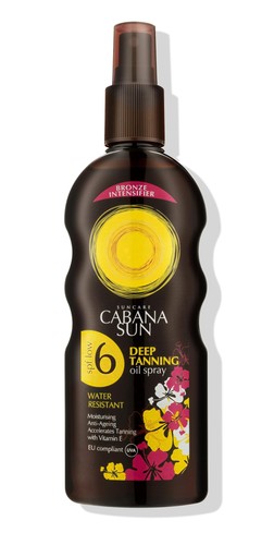 Cabana sun deep tanning - tanning, oil