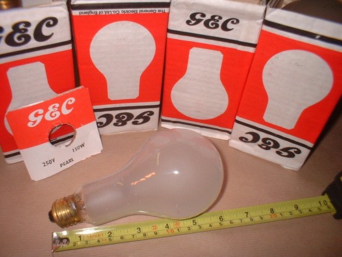 Gec 150w 250v - e27, pearl