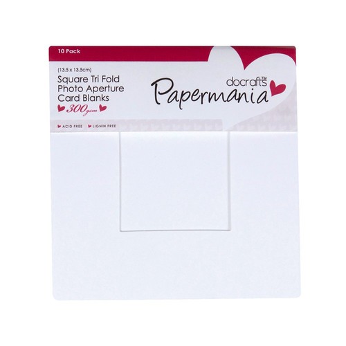 Papermania 300 gsm square tri - papermania,