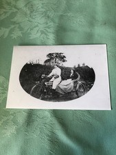 Motorcycle & Sidecar  AJS