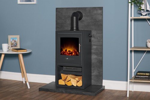 Acantha tile hearth set - tile, &