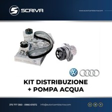 KIT DISTRIBUZIONE ORIGINALE VW +POMPA ACQUA AUDI A3 GOLF V PASSAT 1.9 TDI 105cv