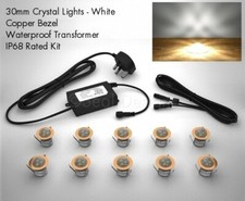 10 x 30mm Crystal Domed LED