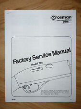 Crosman 766 Service Manual