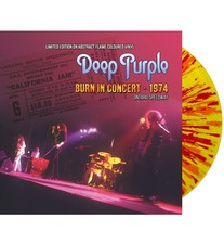 Deep Purple Burn In Concert 1974 Limited Edition Hand Numbered colour vinyl lp *