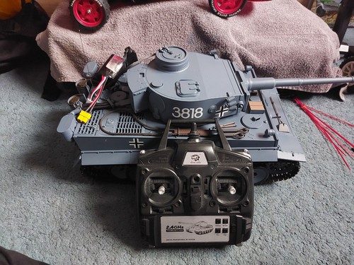 Heng long tiger 1 tank - long, 1/10