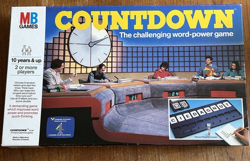 Countdown board game vintage - countdown,