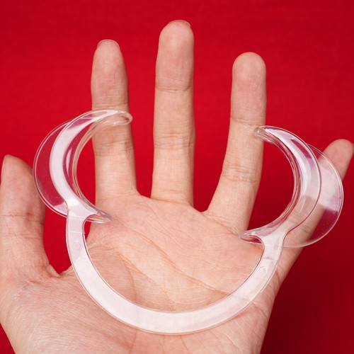 Plastic mouth gag open - mouth,