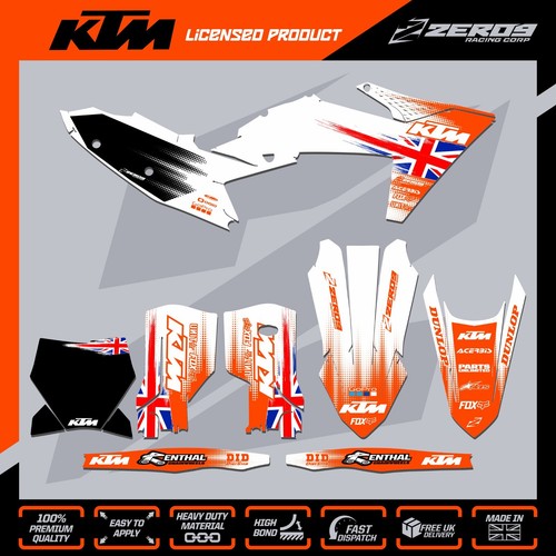 Ktm graphics kit - graphics, motocross
