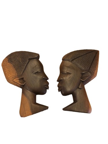 Wooden african wall plaques - wooden,