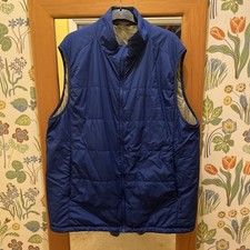 Rohan Men's Blue Icepack Zip-Up Vest Gilet Jacket Size XL