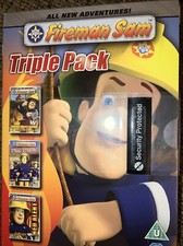 NEW & SEALED - Fireman Sam - TRIPLE DVD BOXSET - ALL NEW ADVENTURES