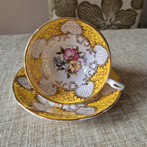Vintage paragon cup saucer - vintage,