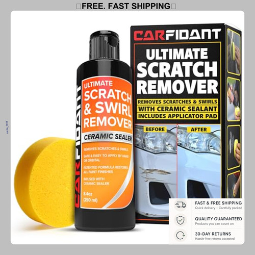 Car scratch remover kit - scratch, with