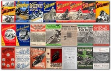 Speedway Vintage Stenners Annuals, Programmes Scans etc PDF Data DVD