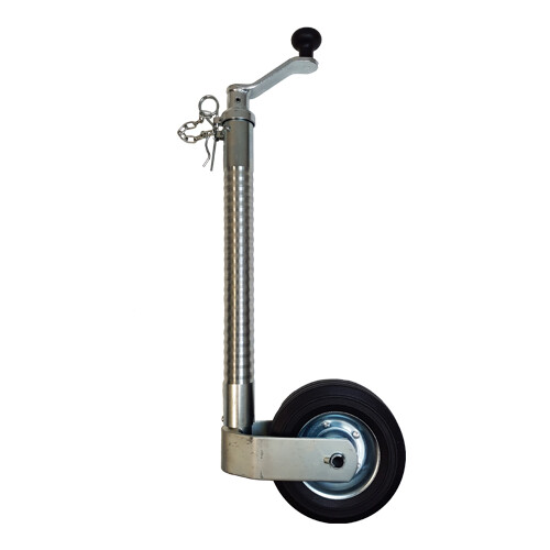 Trailer jockey wheel ribbed - trailer,
